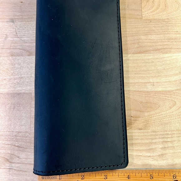 ❌ SOLD ❌ Handmade leather travel passport wristlet wallet. Brand new. - Picture 4 of 4